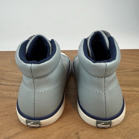 New Little Kids Boys See Kai Run Drew First Walker Gray Sneakers Shoes Sz 9 C - Picture 5 of 7